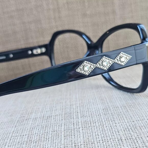 Kirkland Signature Women Glasses/Eyeglasses Frame Crystals Accent Arms CORTESE - Picture 7 of 11